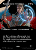 Narset, Jeskai Waymaster (Borderless) (TDM-365) - Tarkir: Dragonstorm: (Showcase) Foil