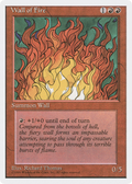 Wall of Fire (4ED-) - Fourth Edition