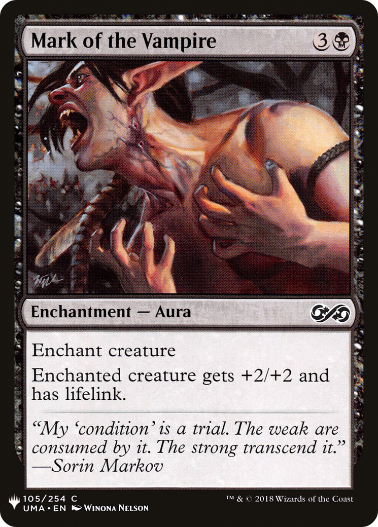 Mark of the Vampire (LIST-105) - The List