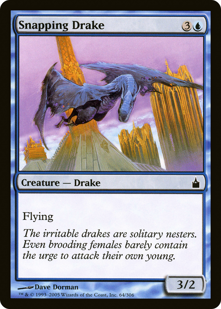 Snapping Drake (RAV-064) - Ravnica: City of Guilds