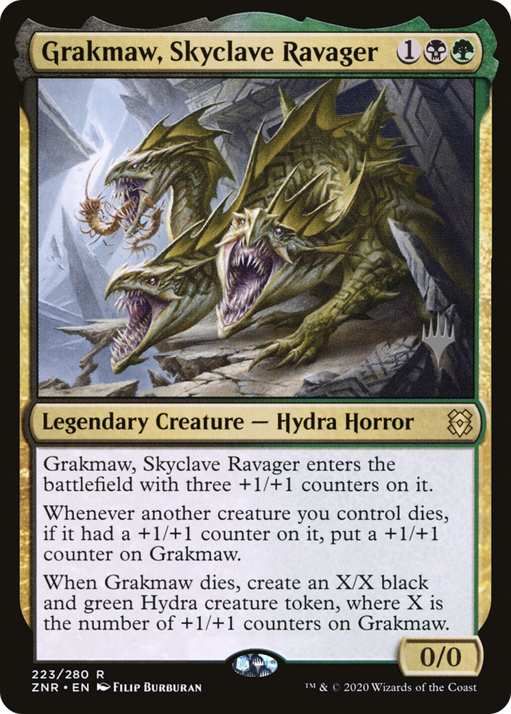 Grakmaw, Skyclave Ravager (PPZNR-223P) - Zendikar Rising Promos Foil