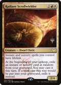 Radiant Scrollwielder (PPSTX-221P) - Strixhaven: School of Mages Promos