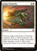 Judge Unworthy (TSR-021) - Time Spiral Remastered Foil