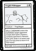 Frogkin Kidnapper (CMB1-) - Mystery Booster Playtest Cards 2019