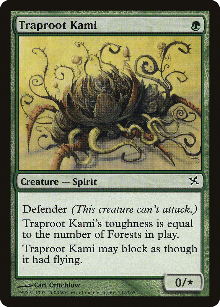 Traproot Kami (BOK-147) - Betrayers of Kamigawa