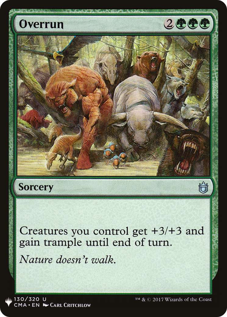 Overrun (LIST-130) - The List