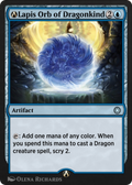 A-Lapis Orb of Dragonkind (HBG-A-127) - Alchemy Horizons: Baldur's Gate