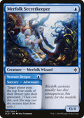 Merfolk Secretkeeper (ELD-053) - Throne of Eldraine