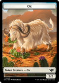 Ox (TOTJ-003) - Outlaws of Thunder Junction Tokens