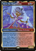 Myra the Magnificent (Showcase) (UNF-267) - Unfinity: (Showcase) Foil