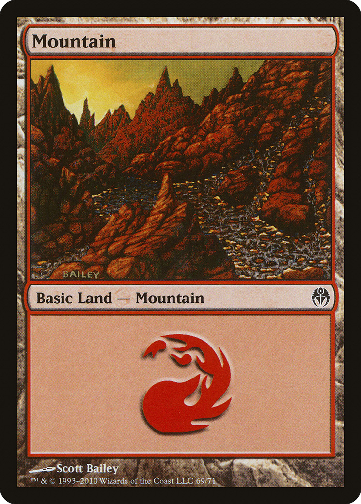 Mountain (69) (DDE-069) - Duel Decks: Phyrexia vs. the Coalition