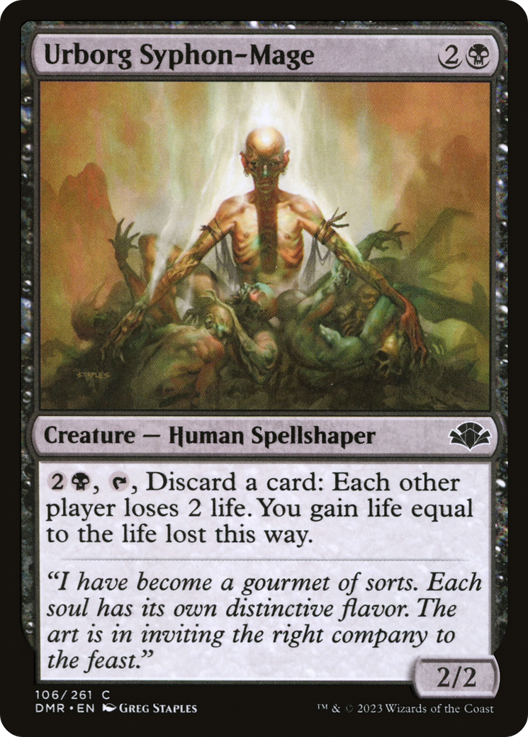 Urborg Syphon-Mage (DMR-106) - Dominaria Remastered