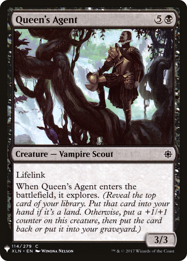 Queen's Agent (LIST-114) - The List