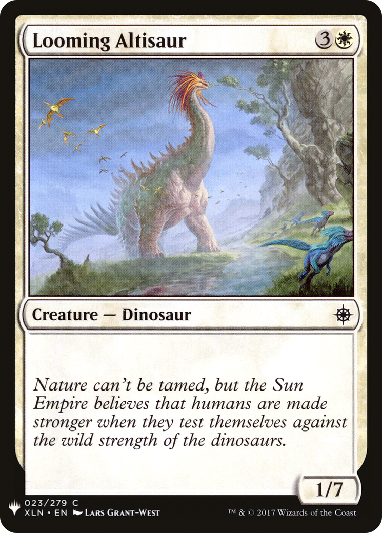 Looming Altisaur (LIST-023) - The List
