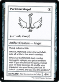 Puresteel Angel (CMB1-109) - Mystery Booster Playtest Cards 2019