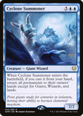 Cyclone Summoner (PPKHM-052) - Kaldheim Promos