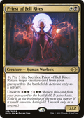 Priest of Fell Rites (MH2-208) - Modern Horizons 2