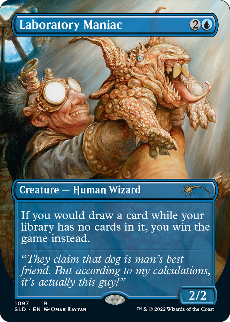 Laboratory Maniac (Borderless) (SLD-1097) - Secret Lair Drop