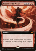Crackle with Power (Extended Art) (STX-308) - Strixhaven: School of Mages: (Extended Art) Foil
