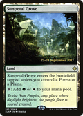 Sunpetal Grove (PRE-257) - Ixalan Promos Foil