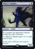 Misery's Shadow (PRE-107) - The Brothers' War Promos Foil