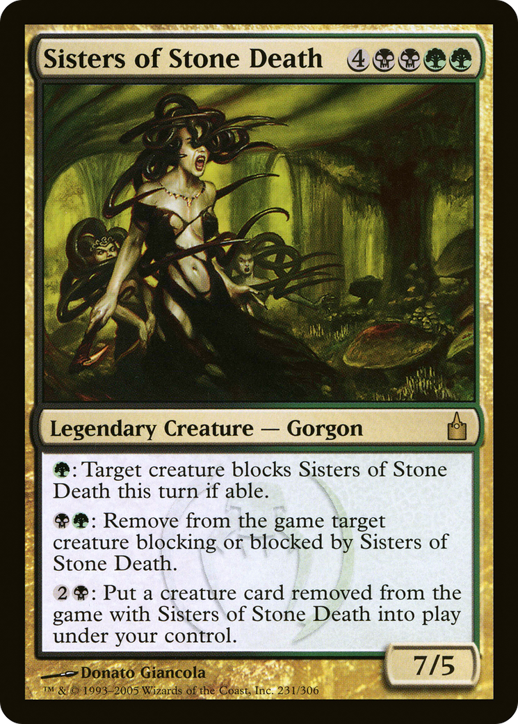 Sisters of Stone Death (RAV-231) - Ravnica: City of Guilds