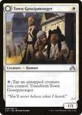 Town Gossipmonger (SOI-046) - Shadows over Innistrad: (Double Faced Transform) Foil