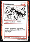 Lightning Colt (CMB1-) - Mystery Booster Playtest Cards 2019