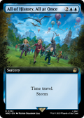 All of History, All at Once (Extended Art) (WHO-352) - Doctor Who: (Extended Art) Foil
