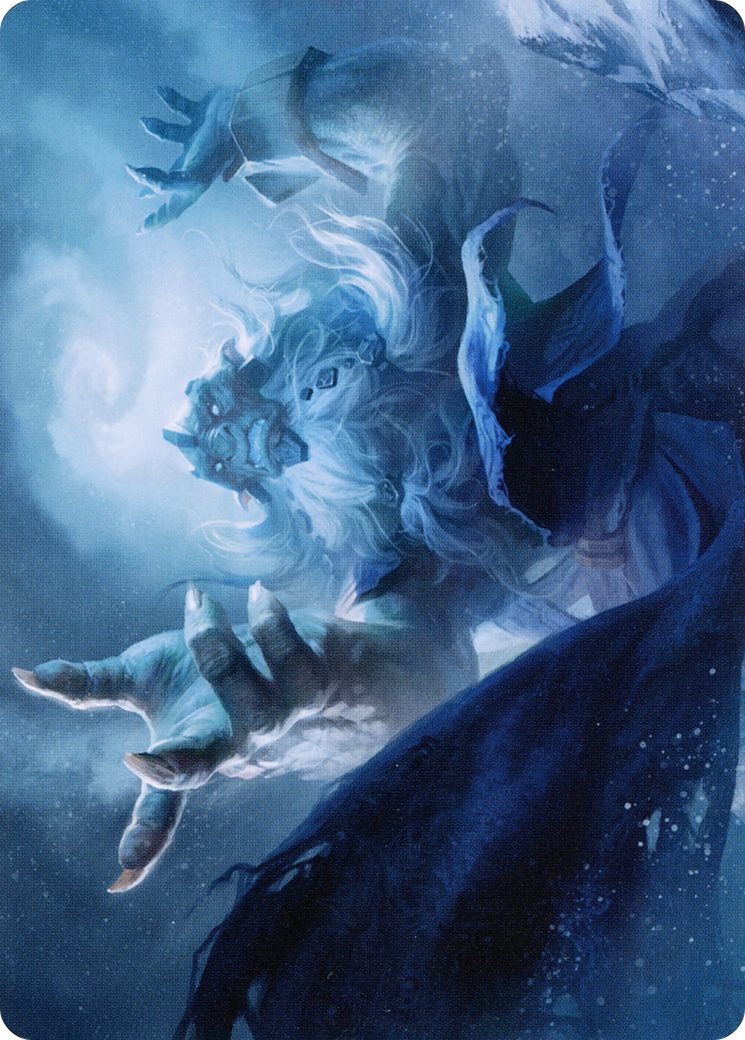 Cyclone Summoner // Cyclone Summoner (ASKHM-013) - Art Series: Kaldheim (Borderless)