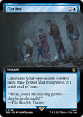 Flatline (Extended Art) (WHO-358) - Doctor Who: (Extended Art)
