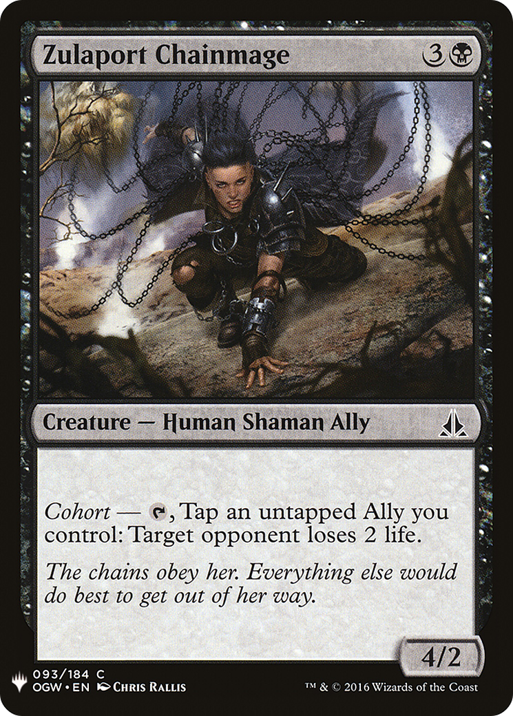 Zulaport Chainmage (LIST-093) - The List