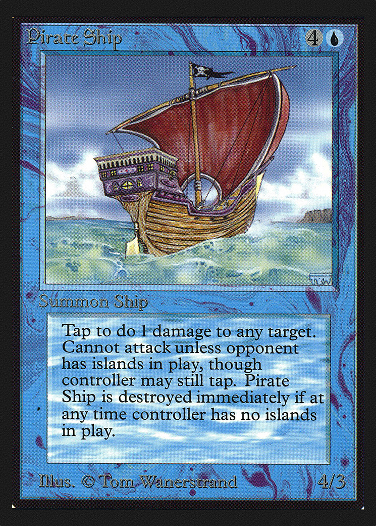 Pirate Ship (IE) (IED-) - Intl. Collectors' Edition