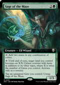 Sage of the Maze (Extended Art) (M3C-067) - Modern Horizons 3 Commander: (Extended Art)
