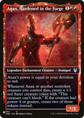 Anax, Hardened in the Forge (Showcase) (LIST-264/254) - The List: (enchantment, Showcase)