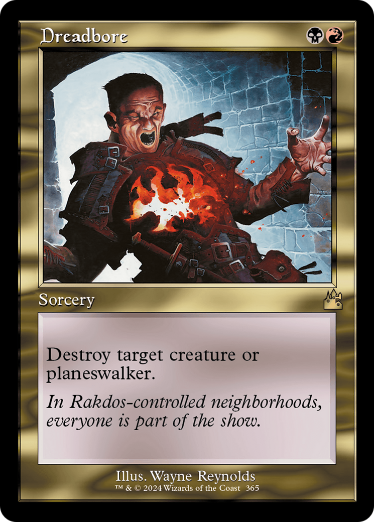 Dreadbore (Retro Frame) (RVR-365) - Ravnica Remastered
