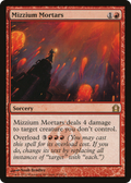 Mizzium Mortars (RTR-101) - Return to Ravnica Foil