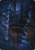 Displacer Beast // Displacer Beast (AAFR-008) - Adventures in the Forgotten Realms Art Series (Borderless) Foil