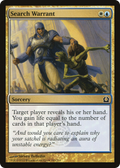 Search Warrant (RTR-193) - Return to Ravnica