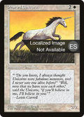 Pearled Unicorn (4BB-) - Fourth Edition Foreign Black Border
