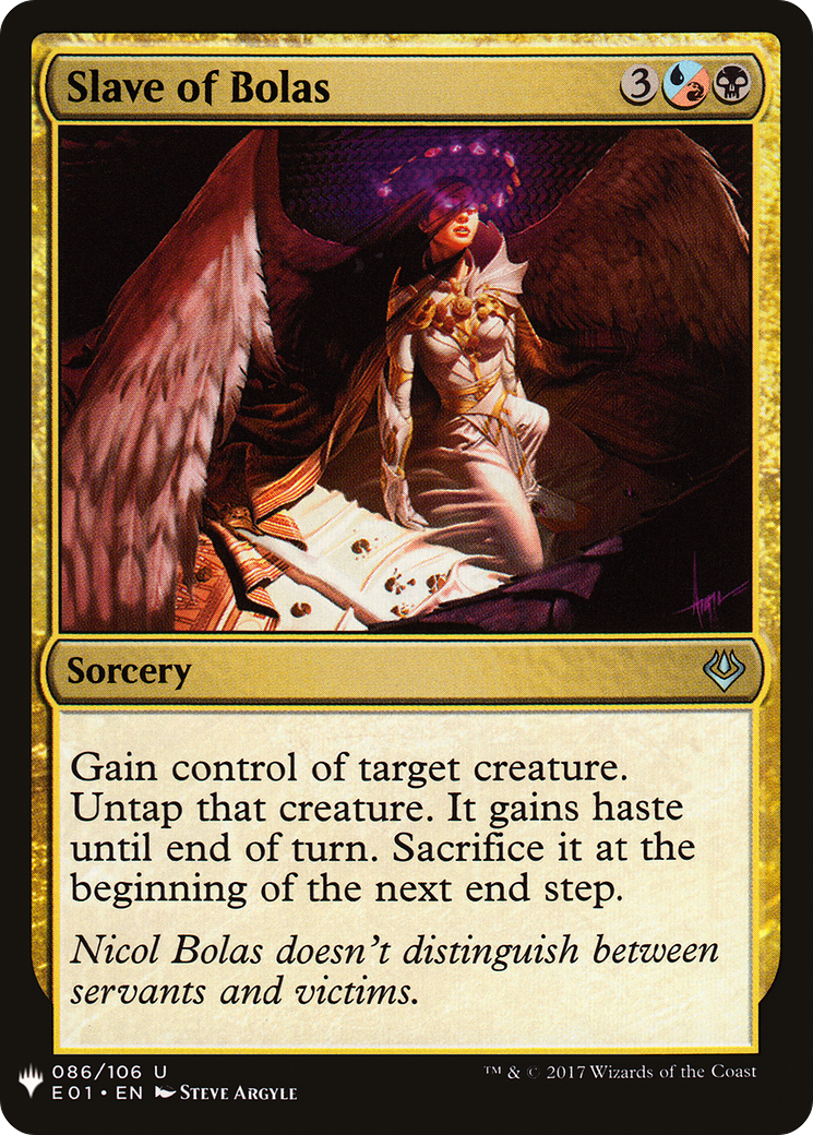 Slave of Bolas (LIST-086) - The List