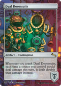 Dual Doomsuits (UST-179) - Unstable (Borderless) Foil