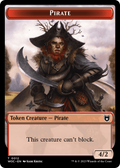 Pirate (TWOC-012) - Wilds of Eldraine Commander Tokens