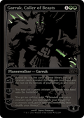 Garruk, Caller of Beasts (SDCC 2013 Exclusive) (MEDIA-172) - San Diego Comic-Con 2013 Foil