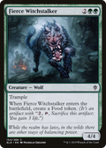 Fierce Witchstalker (ELD-154) - Throne of Eldraine Foil