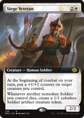 Siege Veteran (Extended Art) (BRO-306) - The Brothers' War: (Extended Art)