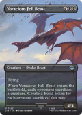 Voracious Fell Beast (Borderless) (LTR-422) - The Lord of the Rings: Tales of Middle-earth Foil
