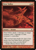 First Volley (BOK-100) - Betrayers of Kamigawa Foil