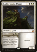 Realm-Cloaked Giant (AFC-070) - Forgotten Realms Commander