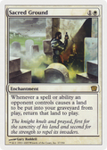 Sacred Ground (9ED-037) - 9th Edition